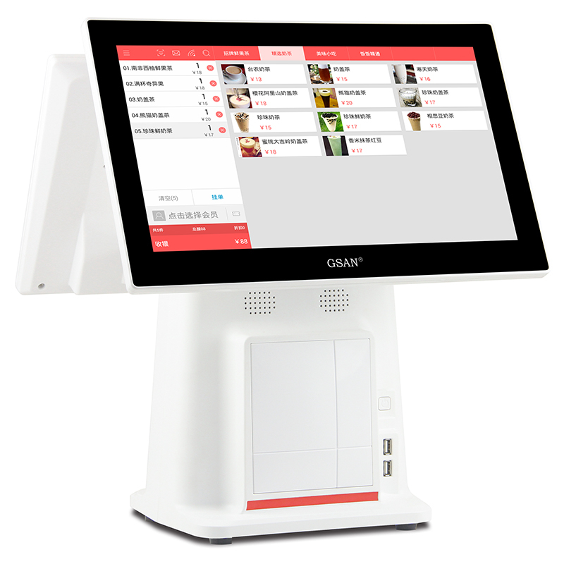 GS-3061 Sistema POS de pantalla táctil personalizada de alta velocidad para restaurante