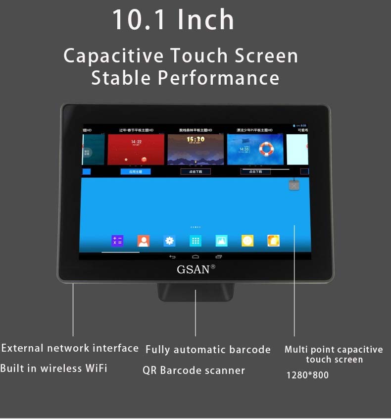 Hardware de pantalla táctil capacitiva de 10,1 pulgadas