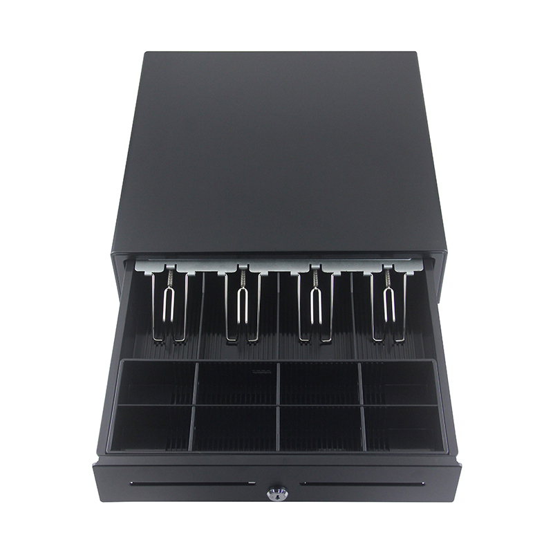 GS-405D 4B8C Square POS Register cajón para supermercado para supermercado