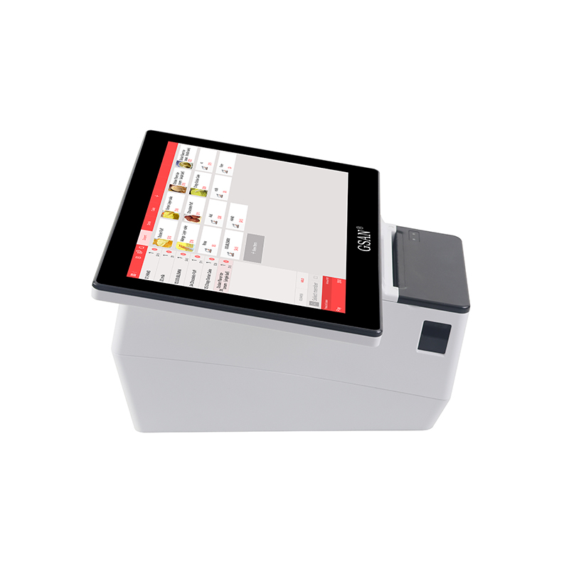GS-TD30 POS Touch Cash Register, todo en una pantalla táctil Terminal POS para restaurante