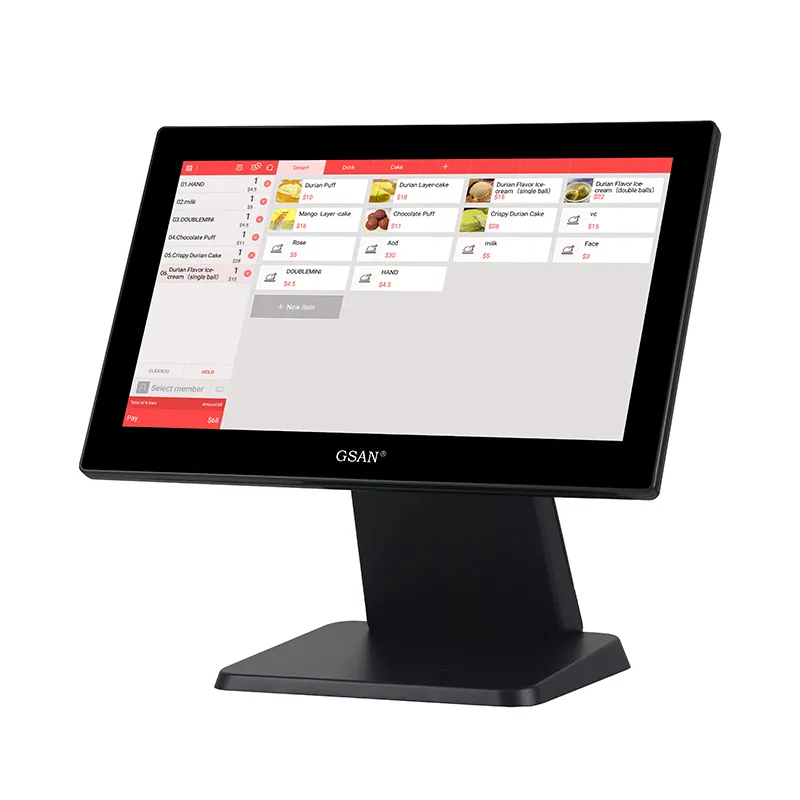 GS-A4 SISTEMA DE TERMINAL DE TERMINAL DE PUNTO DE VENTA PAN MÁQUINA DE PANTERA DE PANTA POS