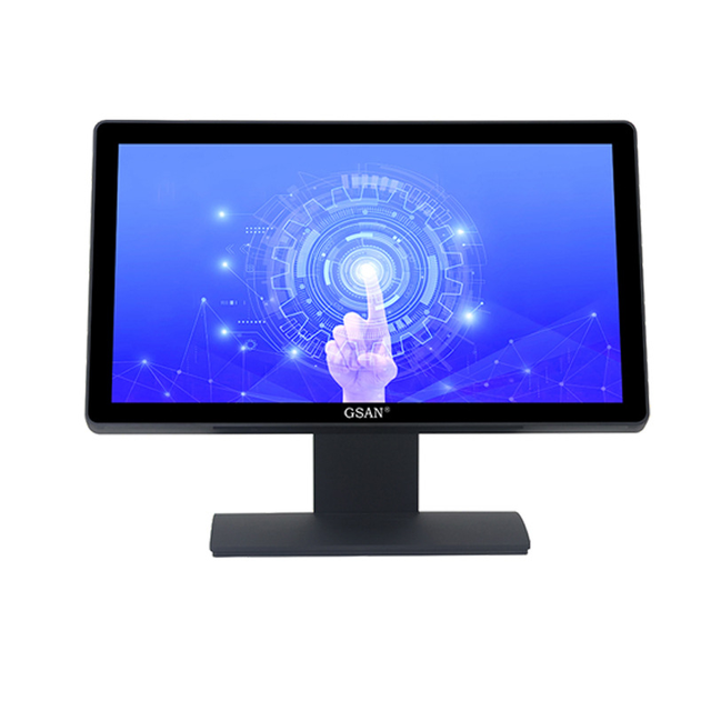 GS-1805 OEM Factory Suministro Pantalla LED simple de 18.5 pulgadas Monitor táctil POS Monitor