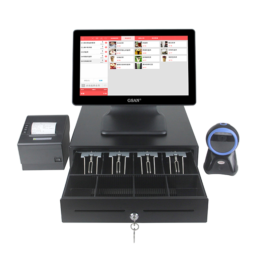 Sistema POS de caja registradora