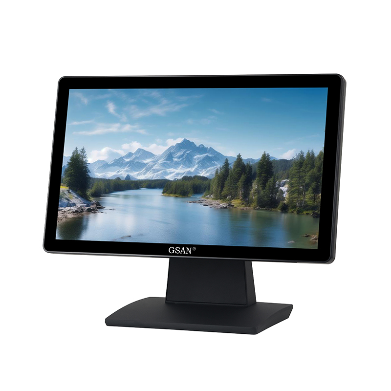 GS-1805 OEM Factory Suministro Pantalla LED simple de 18.5 pulgadas Monitor táctil POS Monitor