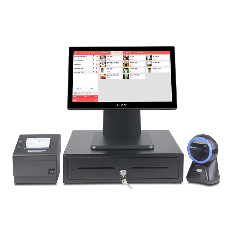 GS-T3 Sistema Windows Simple Ordering Machine Desktop POS Hardware en México