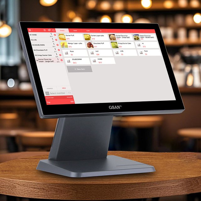 Gs-t3 seguro confiable 15.6 '' Sistema POS de pantalla táctil para minorista