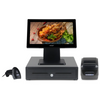 Terminal del sistema de la caja registradora de la caja registradora del conjunto completo del conjunto del conjunto del conjunto de ventas de Windows POS