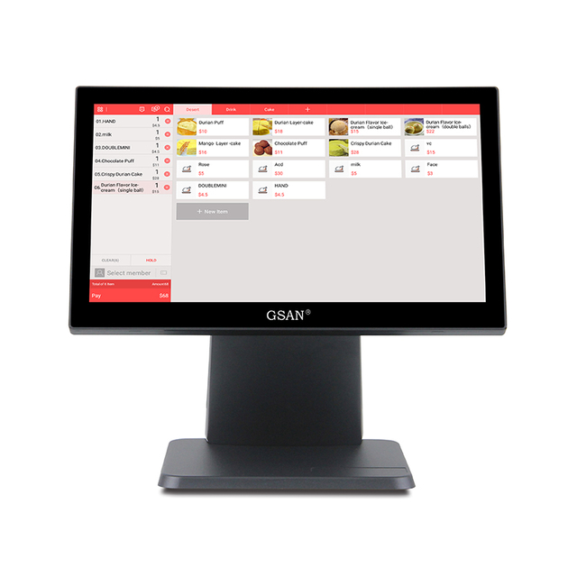 GS-X3 Android 11 Máquina de pedido de restaurantes electrónicos POS Systemerminal