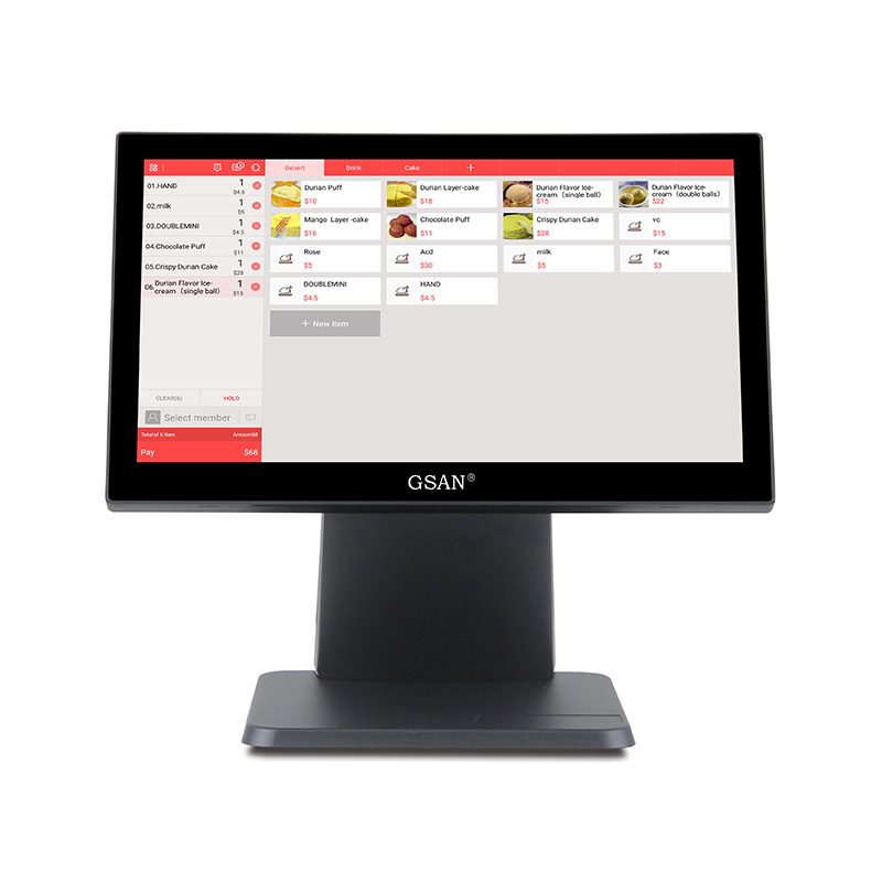 GS-X3 Android 11 Máquina de pedido de restaurantes electrónicos POS Systemerminal