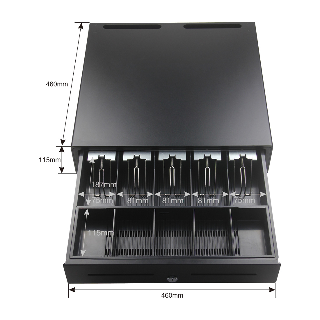 caj&oacute;n de efectivo de gran tama&ntilde;o