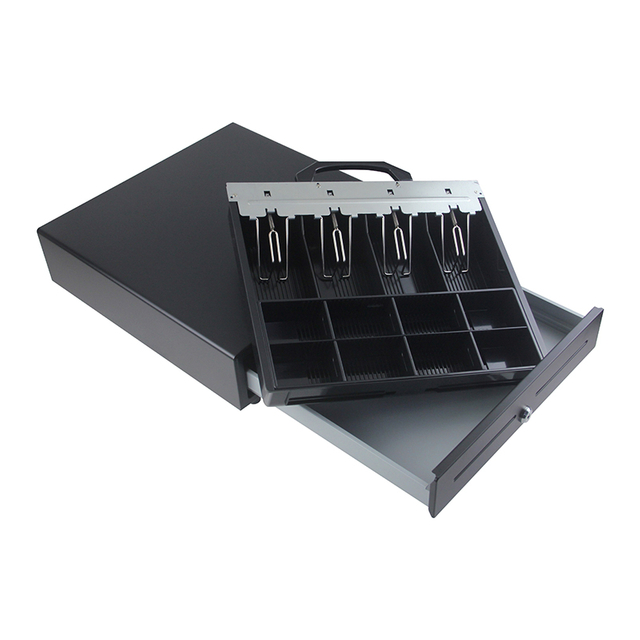 GS-405D 4B8C Square POS Register cajón para supermercado para supermercado