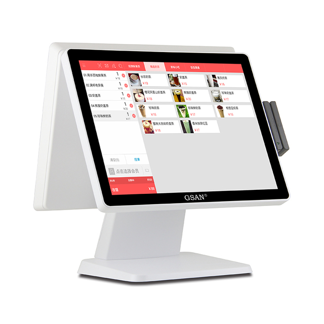 Terminal de sistemas POS de la máquina de pedido de la computadora del restaurante GS-T5