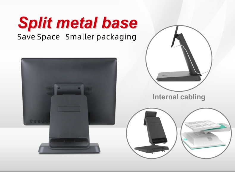 Split Metal de POS Monitor Monitor POS 