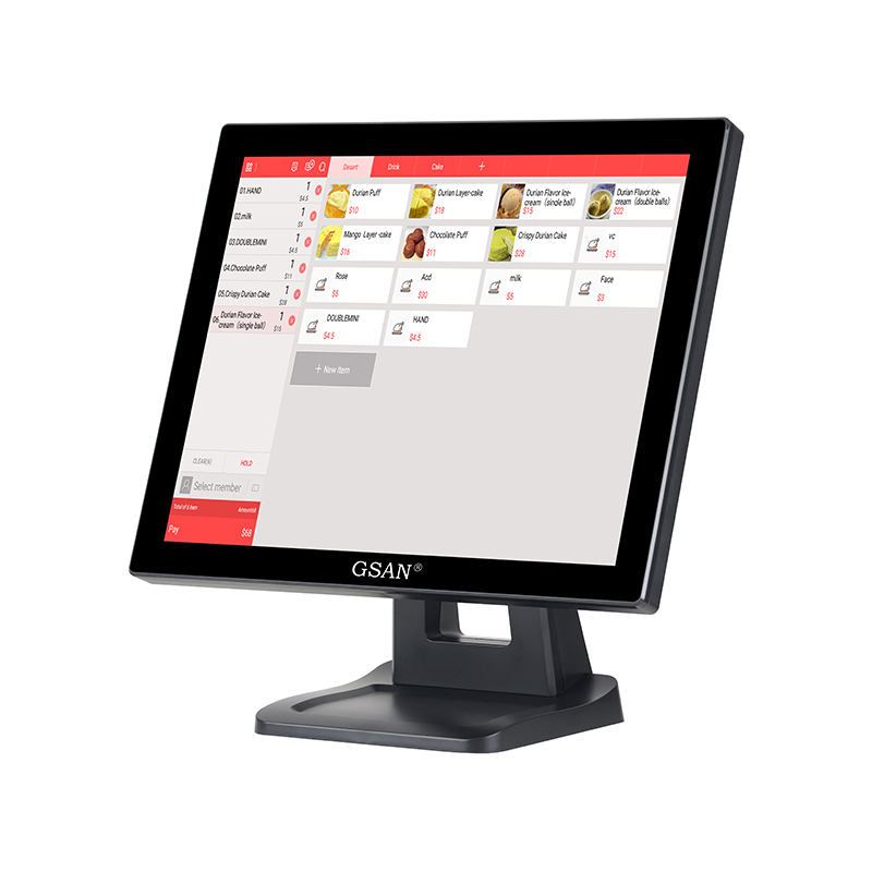 Sistema POS de Windows con hardware de pago con pantalla táctil capacitiva multipunto