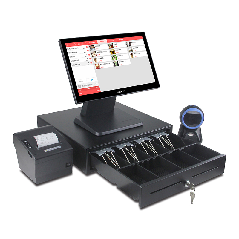 GS-T3 Sistema Windows Simple Ordering Machine Desktop POS Hardware en México