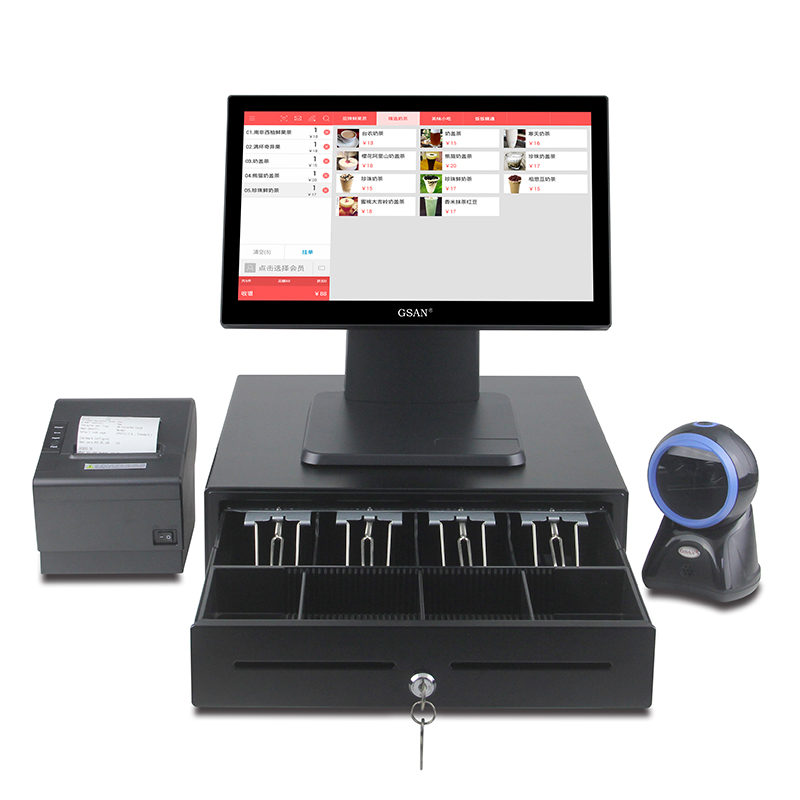 GS-T3 Sistema Windows Simple Ordering Machine Desktop POS Hardware en México