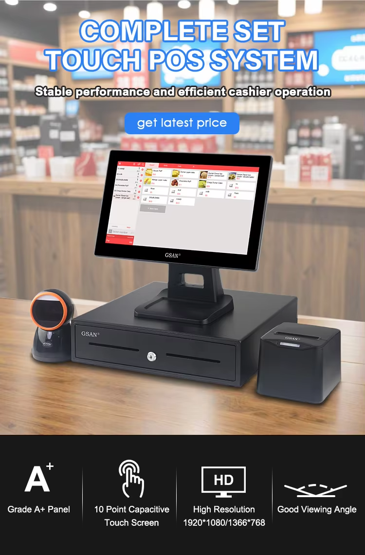 Complete SET TOUCH POS Sistema 
