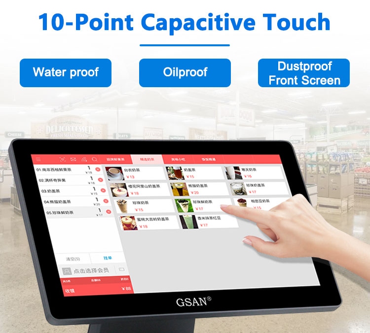 Capacitive Capacitive Touch Screen Sistema 