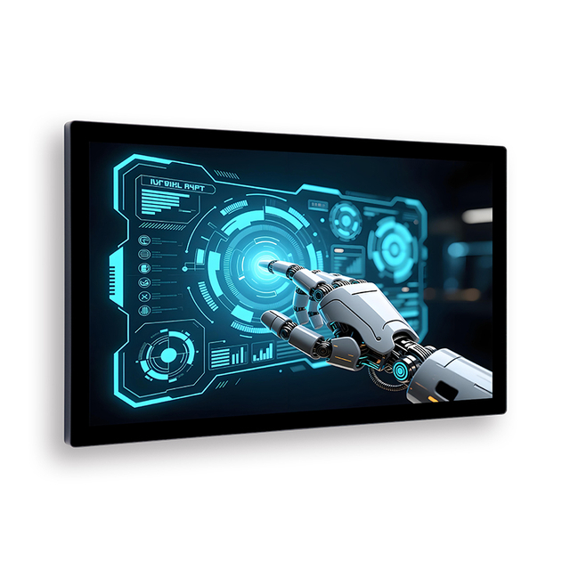 GS-Q3 21.5' Full HD PC industrial pantalla táctil sistema de visualización de cocina VESA soporte KDS