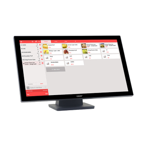 GS-Q3 Sistema de visualización de cocina de PC industrial con pantalla táctil capacitiva KDS para restaurante de 27 pulgadas