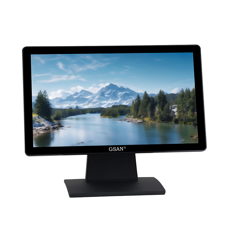 GS-1805 OEM Factory Suministro Pantalla LED simple de 18.5 pulgadas Monitor táctil POS Monitor