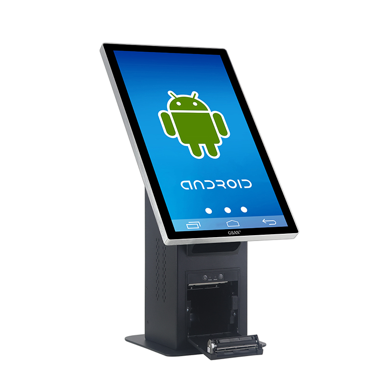 Sistema POS con soporte de suelo para quiosco Android